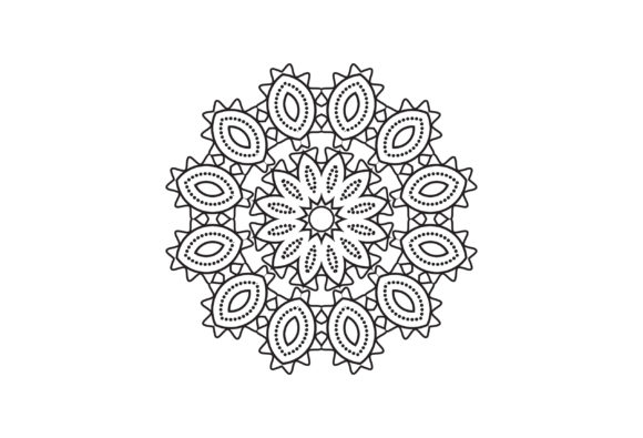 Download Circular Mandala for Henna Mehndi - Premium Resources